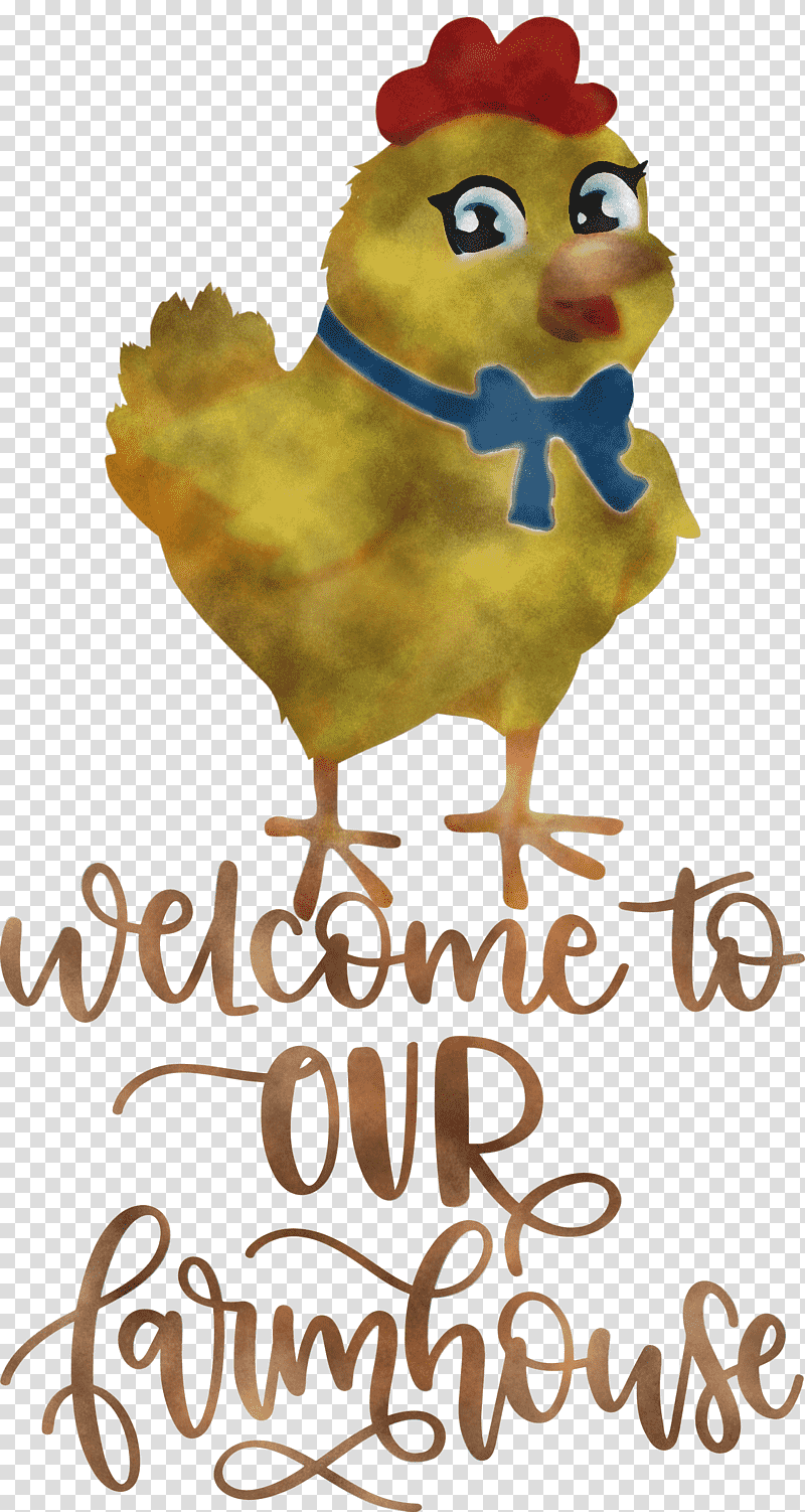 Welcome To Our Farmhouse Farmhouse, Landfowl, Meter, Beak, Biology, Science transparent background PNG clipart