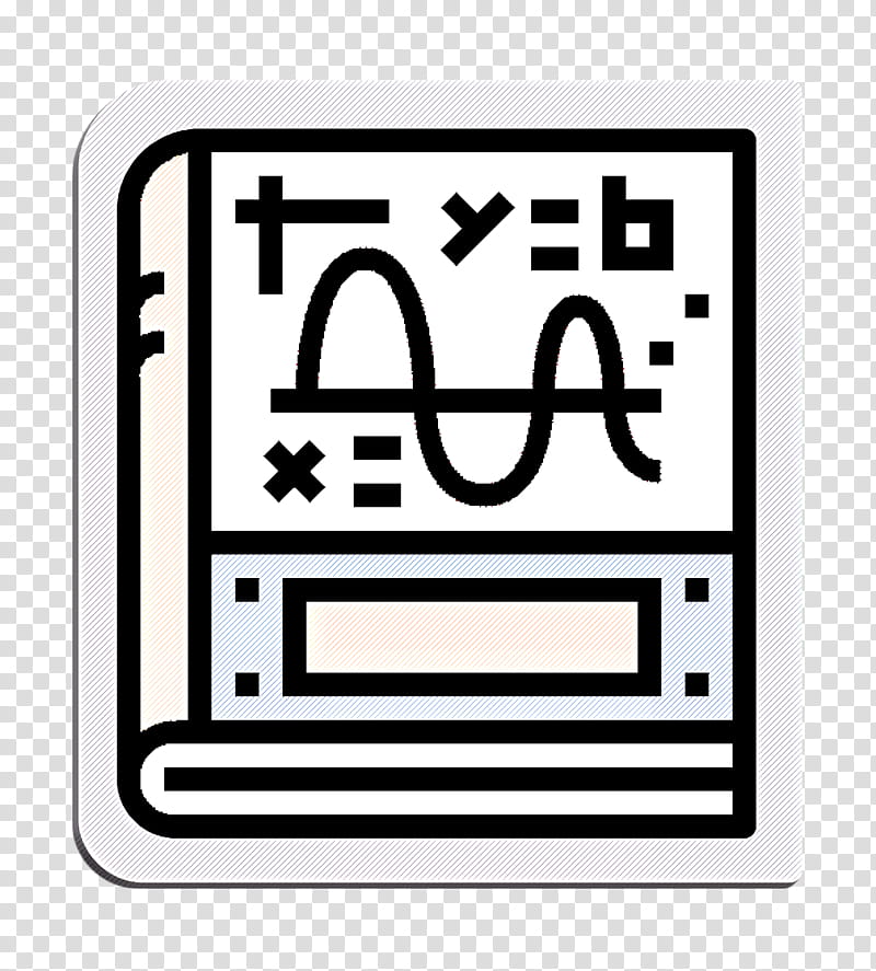 Calculus icon Bookstore icon, Text, Line, Rectangle, Square transparent background PNG clipart