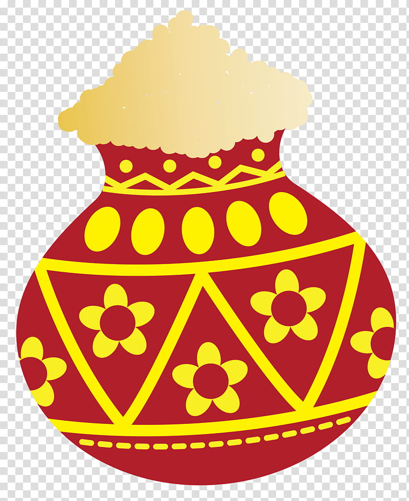 Pongal Festival Happy Pongal, Yellow transparent background PNG clipart