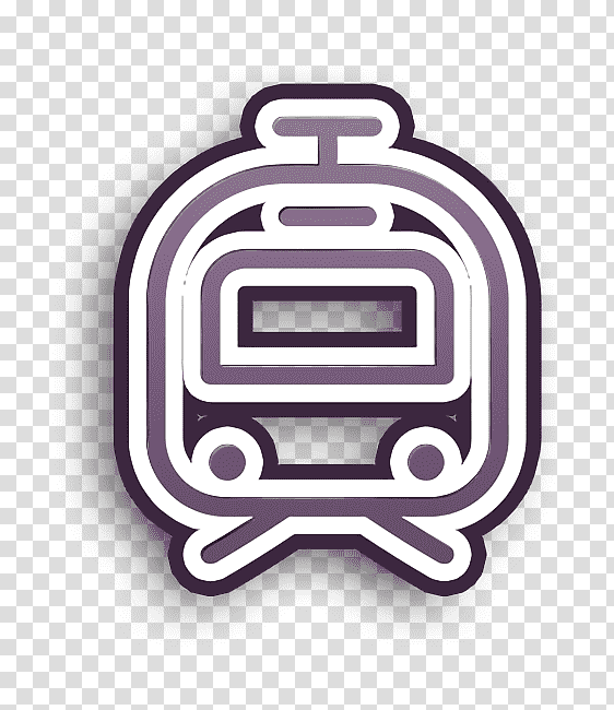 City Elements icon Underground icon transport icon, Subway Icon, Symbol, Logo, Chemical Symbol, Line, Meter transparent background PNG clipart