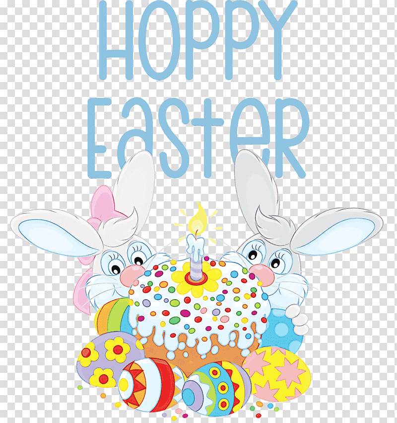 Easter Bunny, Hoppy Easter, Easter Day, Happy Easter, Watercolor, Paint, Wet Ink transparent background PNG clipart