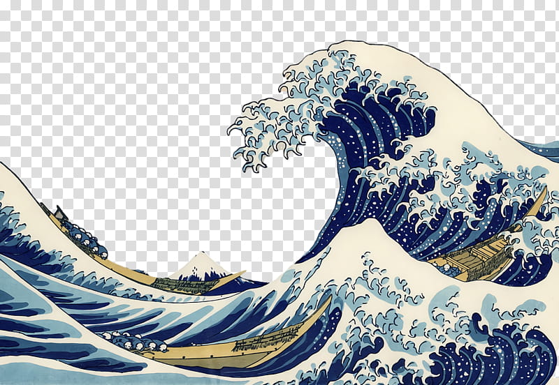 the great wave off kanagawa hokusai's great wave: biography of a global icon ukiyo-e, Hokusais Great Wave Biography Of A Global Icon, Ukiyoe, Painting, Great Wave Off Kanagawa Katsushika Hokusai, Tablet Computer, Woodblock Printing, Collage transparent background PNG clipart