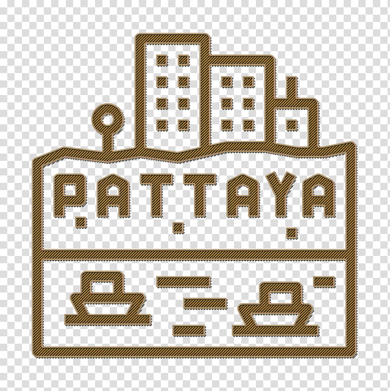 Pattaya icon, Text, Line, Logo transparent background PNG clipart