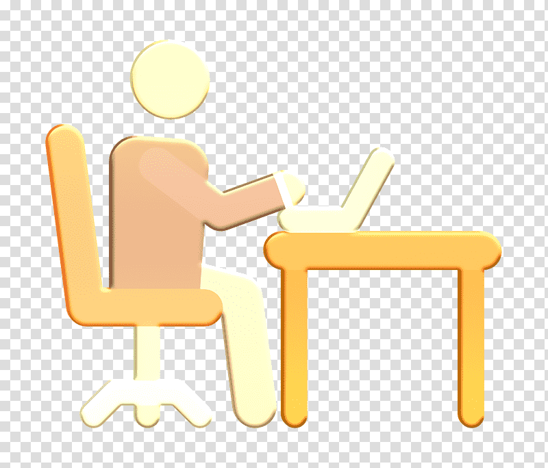 Work icon Day in the office pictograms icon Worker icon, Logo, Privada Jardin Central Ii, Project, Chair, Garden, Elegance transparent background PNG clipart