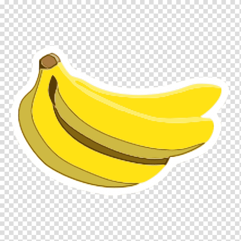 Banana Yellow Design, Watercolor, Paint, Wet Ink, Banana Family, Cooking Plantain, Fruit transparent background PNG clipart