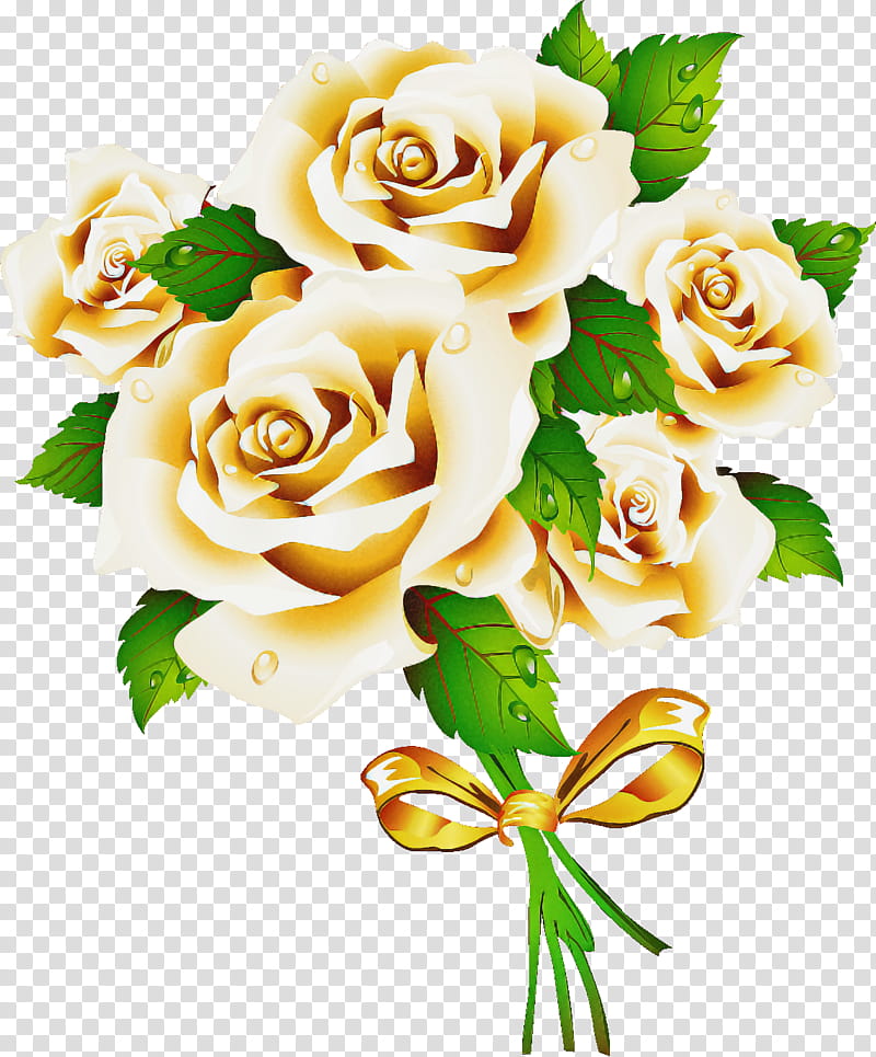 Bouquet Flowers Roses, Valentines Day, Cut Flowers, Garden Roses, Rose Family, Plant, Yellow, Petal transparent background PNG clipart