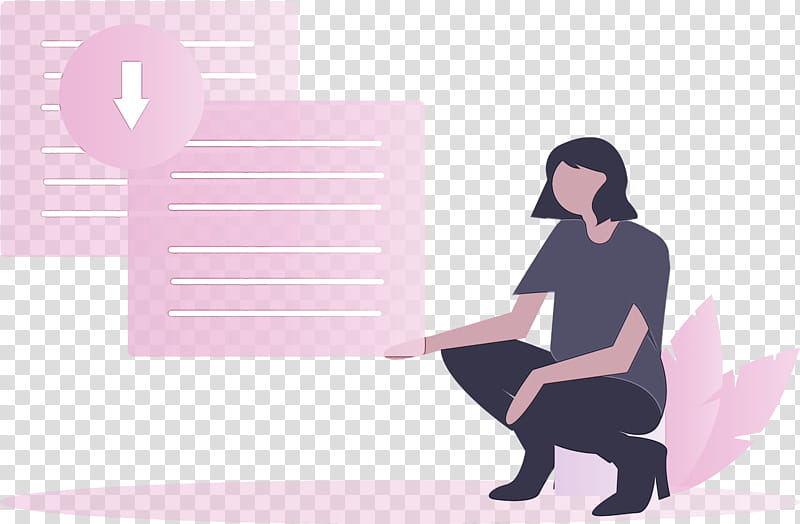 pink sitting reading hand silhouette, Files, Watercolor, Paint, Wet Ink transparent background PNG clipart