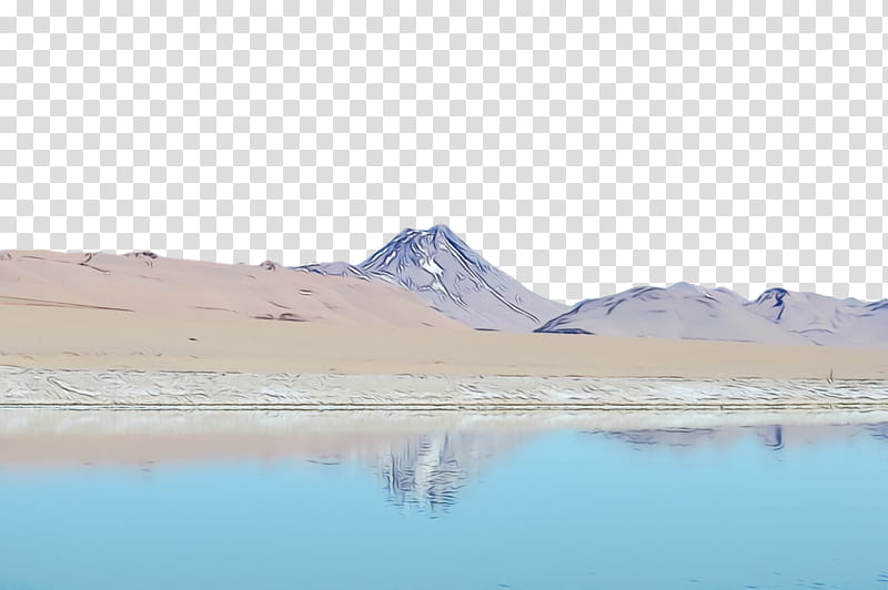 water resources glacial landform ecoregion reservoir mountain, Watercolor, Paint, Wet Ink, Tundra, Glacier, Elevation, Meter transparent background PNG clipart