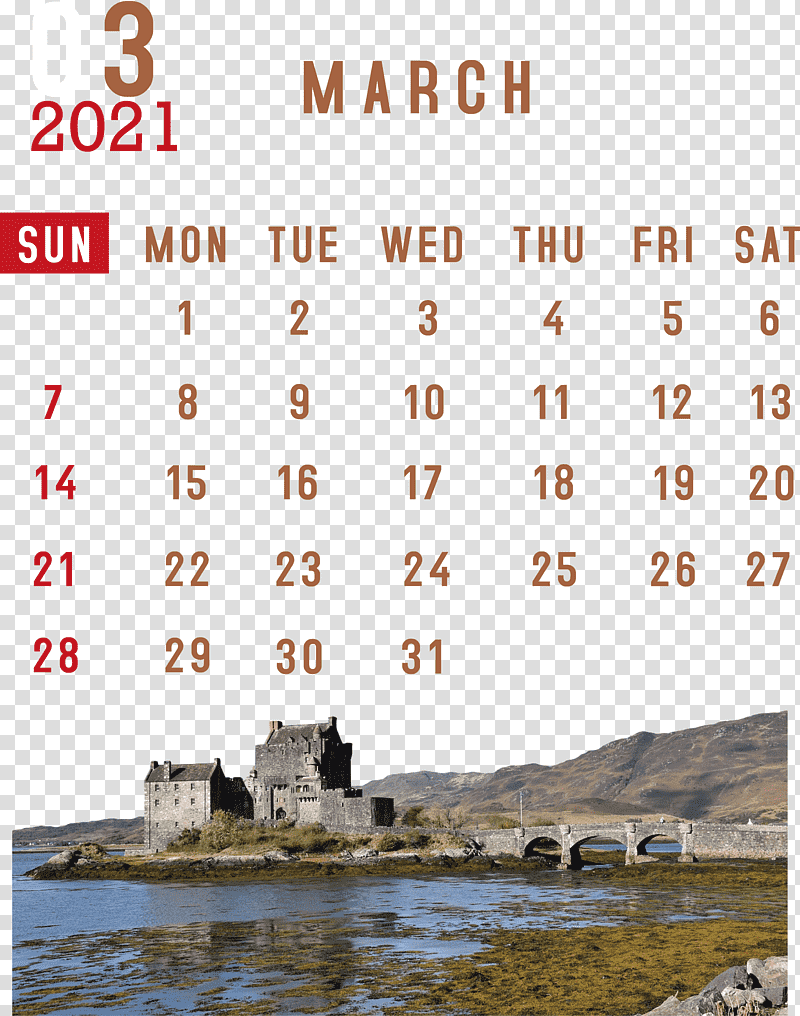 March 2021 Printable Calendar March 2021 Calendar 2021 Calendar, March Calendar, Calendar System, New Year, Logo, 2019, Month transparent background PNG clipart