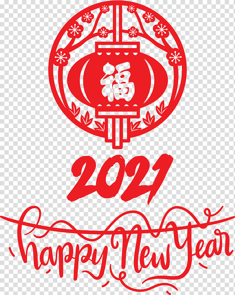 Happy Chinese New Year 2021 Chinese New Year Happy New Year, Logo, Red, Meter, Line, Mathematics, Geometry transparent background PNG clipart