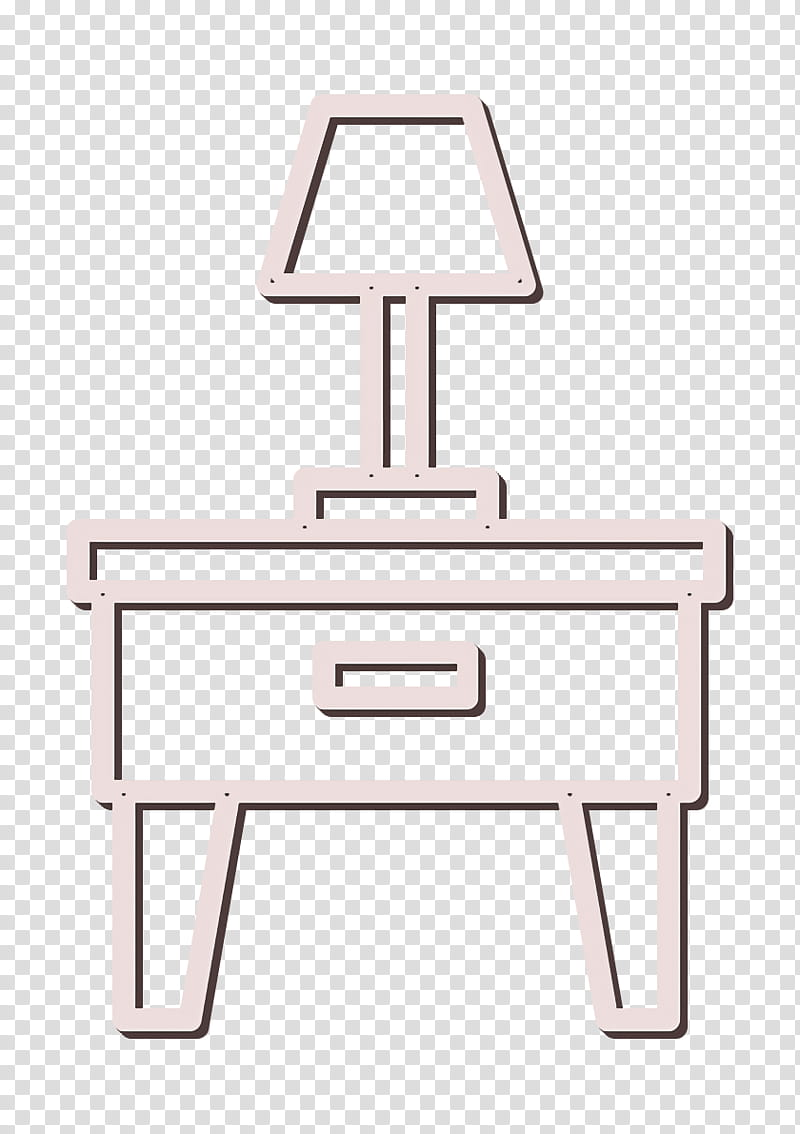 Interiors icon Lamp icon, Furniture, Table, Computer Monitor Accessory, Desk transparent background PNG clipart