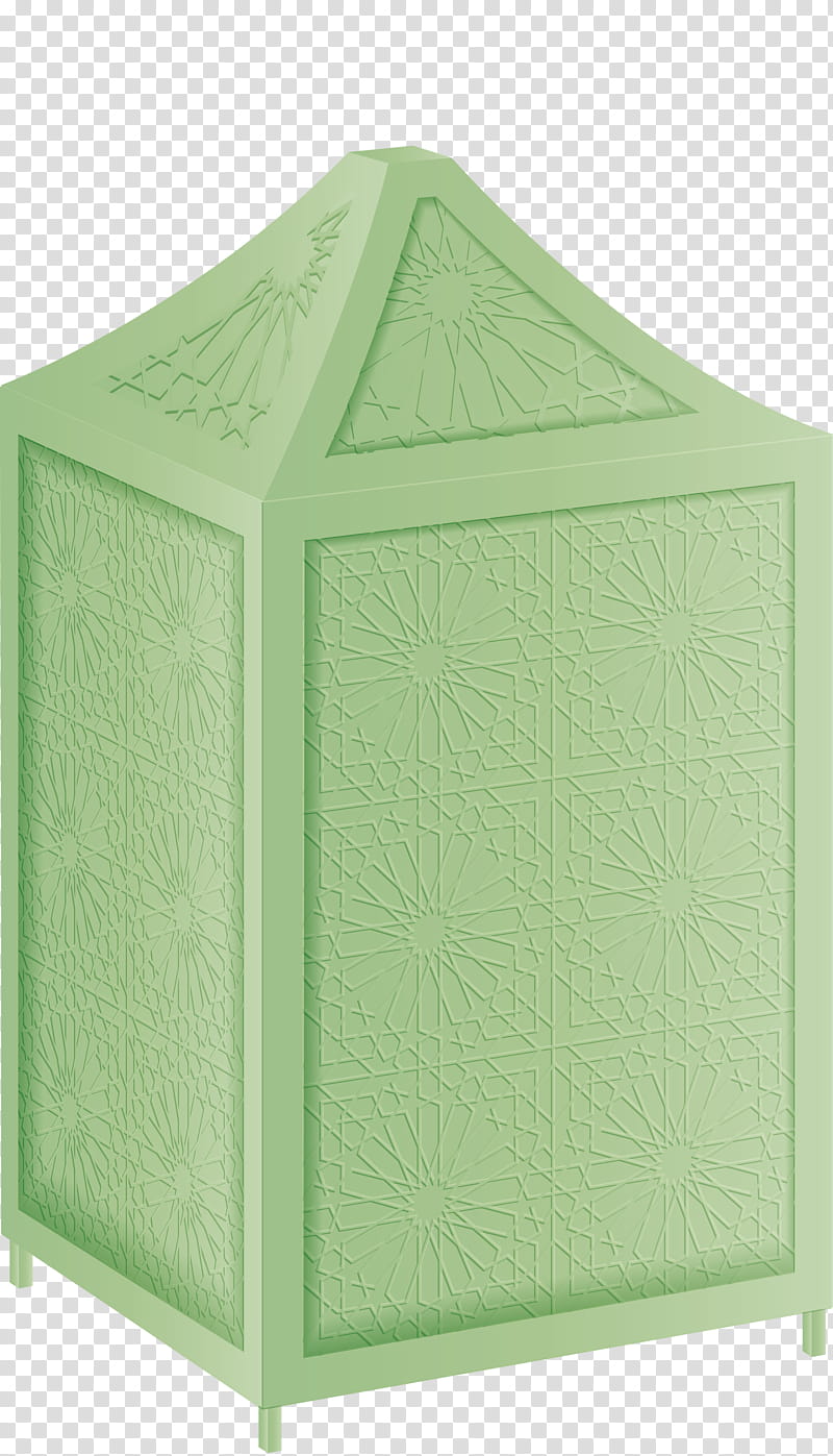 Ramadan Lantern ramadan kareem, Green, Tent, Rectangle transparent background PNG clipart