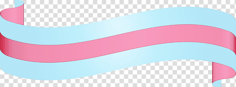 pink turquoise blue aqua line, Ribbon, S Ribbon, Watercolor, Paint, Wet Ink, Material Property transparent background PNG clipart