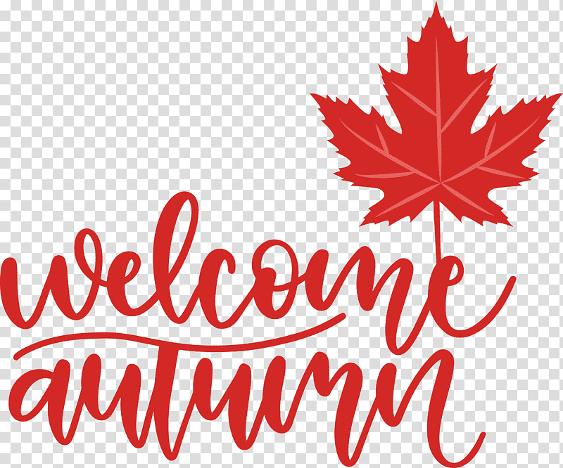 Welcome Autumn Hello Autumn Autumn Time, Flower, Maple Leaf, Logo, Tree, Cycling Canada, Meter transparent background PNG clipart