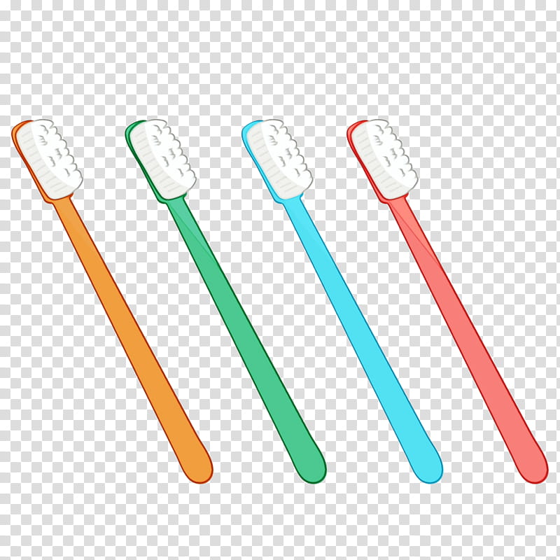 brush tool toothbrush, Watercolor, Paint, Wet Ink transparent background PNG clipart