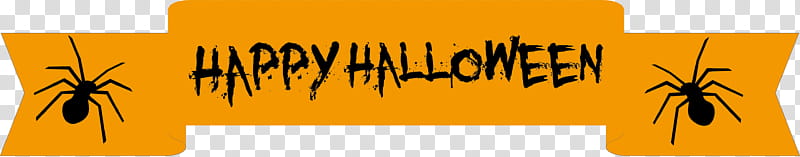 Happy Halloween Banner, Grasses, Yellow, Commodity, Line, Meter, Mathematics, Geometry transparent background PNG clipart