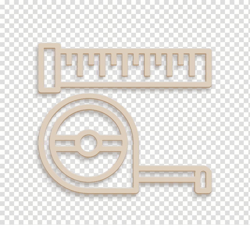 Measuring tape icon Ruler icon Building and construction icon, Symbol, Chemical Symbol, Line, Meter, Computer Hardware, Geometry transparent background PNG clipart