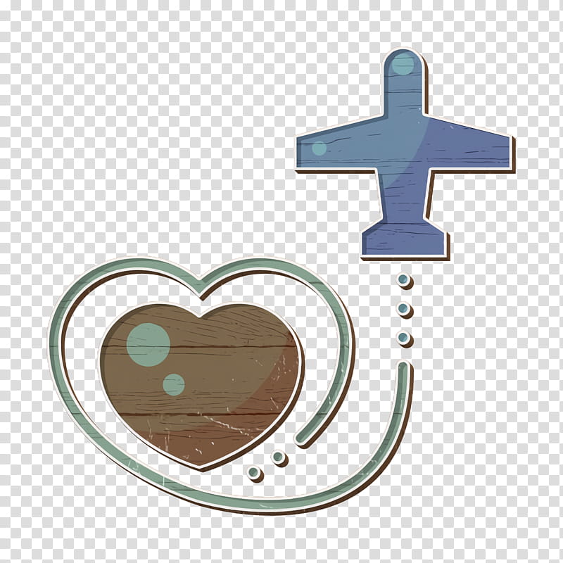 Plane icon Travel icon Romantic Love icon, Symbol, Cross, Heart, Circle, Religious Item transparent background PNG clipart