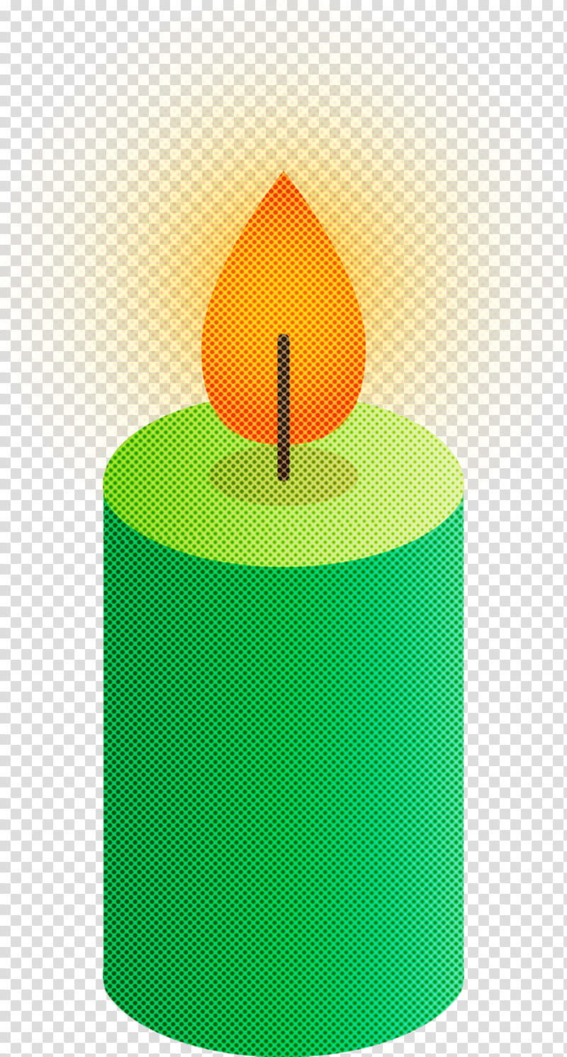 candle, Cylinder, Wax, Green, Gas Cylinder, Geometry, Mathematics transparent background PNG clipart