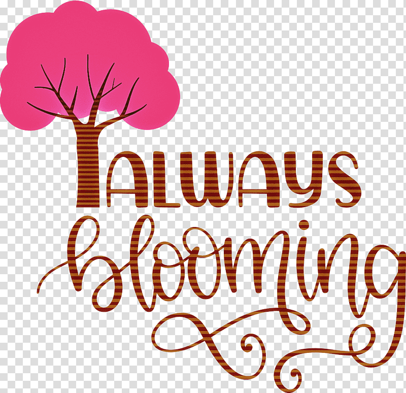 Always Blooming Spring Blooming, Spring
, Flower, Logo, Line, Meter, Plants transparent background PNG clipart