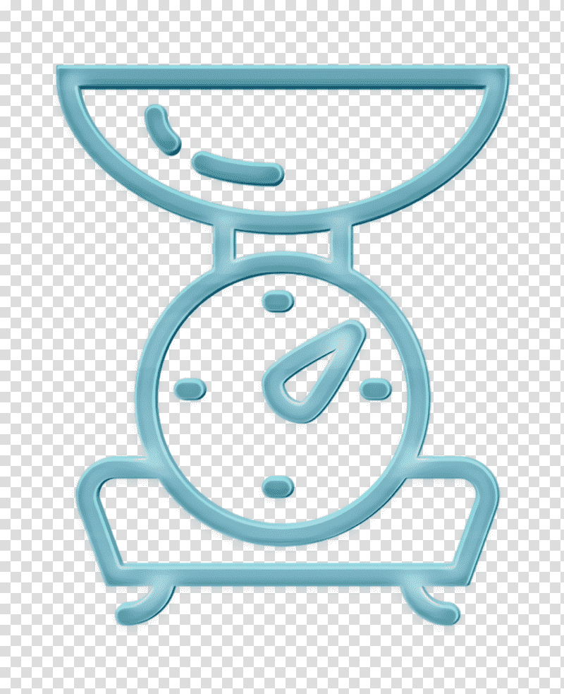 Scale icon Gastronomy icon Weight icon, Weighing Scale, Logo, Icon Design, Royaltyfree, Line Art transparent background PNG clipart