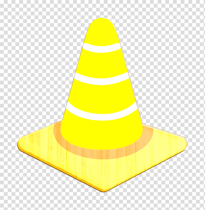 Urban icon Security icon Traffic cone icon, Production, Geographical Indication, Manufacturing, Geography, Tho Phuthao, Yellow transparent background PNG clipart