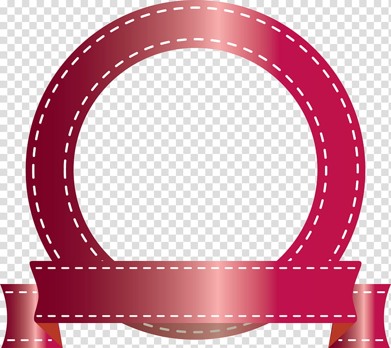 Emblem Ribbon, Pink, Material Property, Circle, Magenta, Frame transparent background PNG clipart