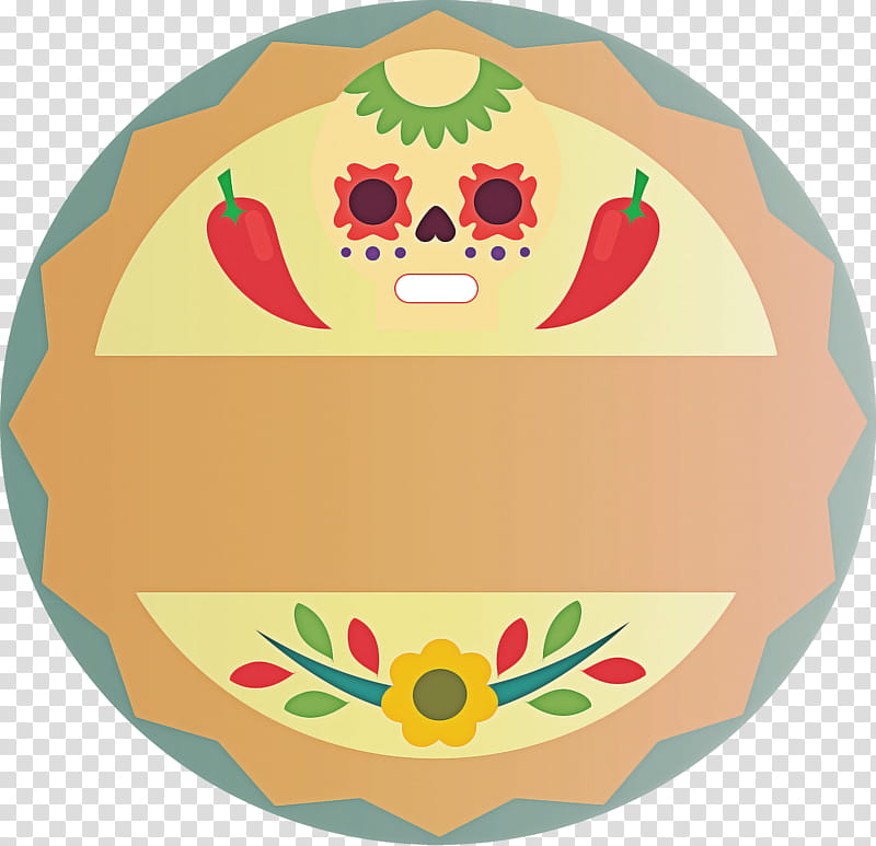 Mexican label Fiesta Label, Logo, Cartoon, Sticker, Smiley, Text, Orange, Party transparent background PNG clipart