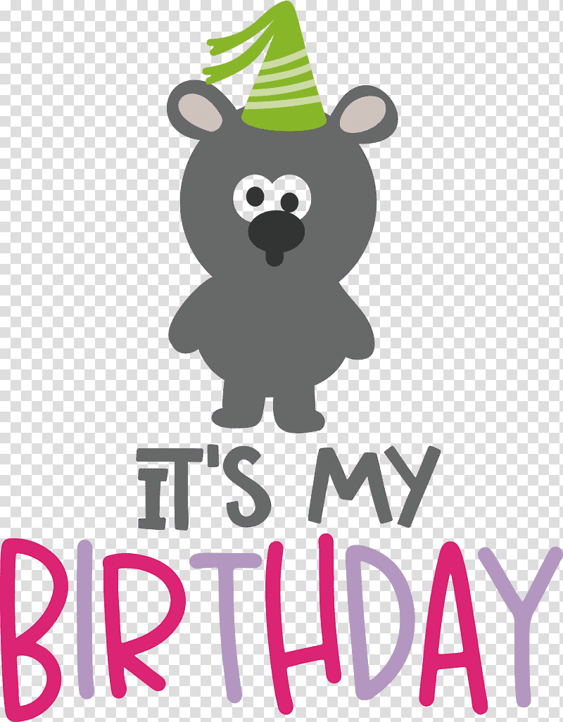 Birthday My Birthday, Birthday
, Bears, Logo, Cartoon, Teddy Bear, Dog transparent background PNG clipart