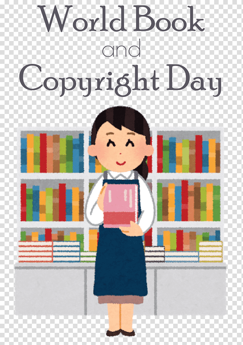 World Book Day World Book and Copyright Day International Day of the Book, Cartoonist, Artist, Comics, Columnist, Reading transparent background PNG clipart