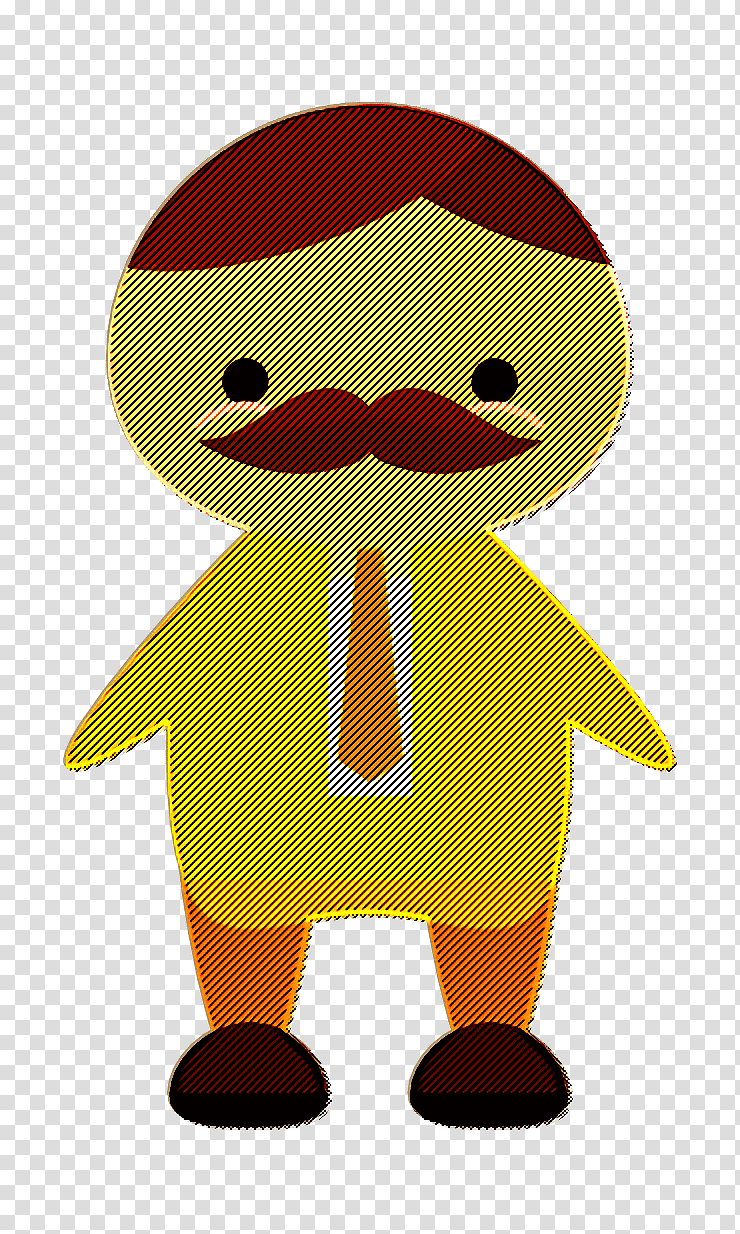 Businessman icon Miniman icon, Cartoon, Human Head, Silhouette transparent background PNG clipart