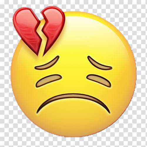 Emoji Broken Heart, Emoticon, Sticker, Iphone, Sadness, Face With Tears Of Joy Emoji, Like Button, Love transparent background PNG clipart