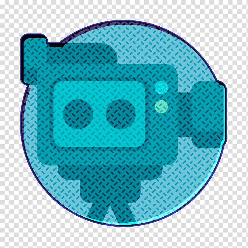 Camera icon Television icon, Turquoise M, Media, Vlog, Student, Youtube, Social Media transparent background PNG clipart