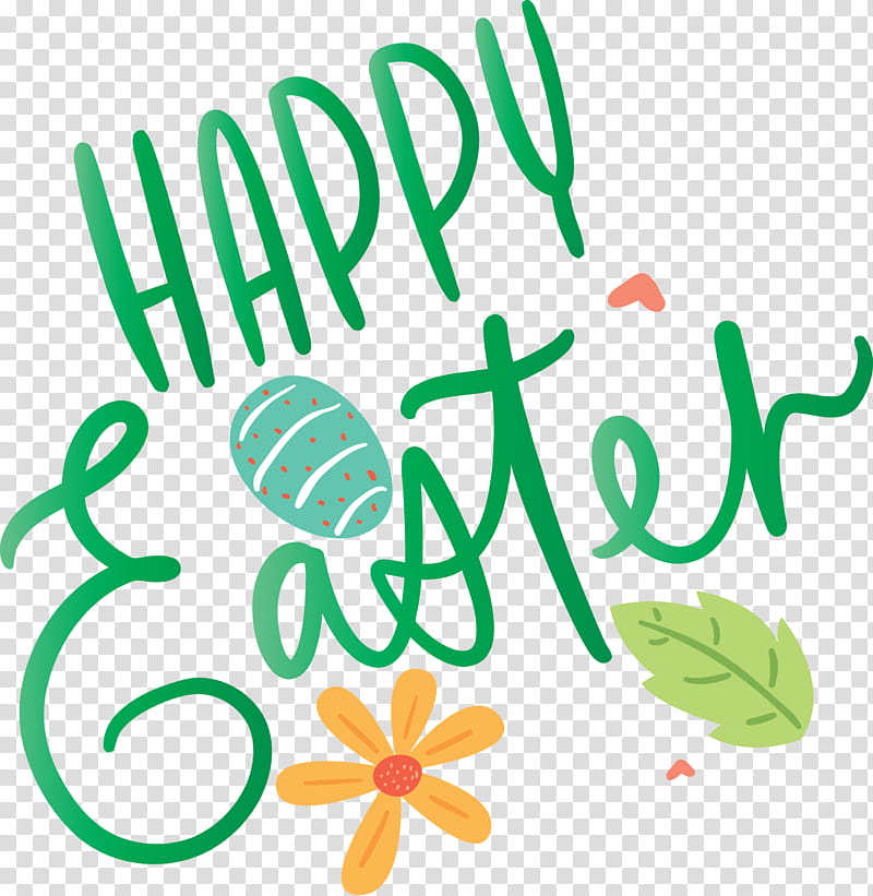 Easter Day Easter Sunday Happy Easter, Green, Text, Leaf, Plant, Logo transparent background PNG clipart