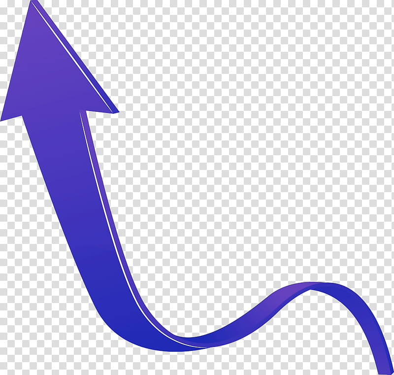 Rising Arrow, Blue, Purple, Line, Electric Blue, Logo, Symbol transparent background PNG clipart