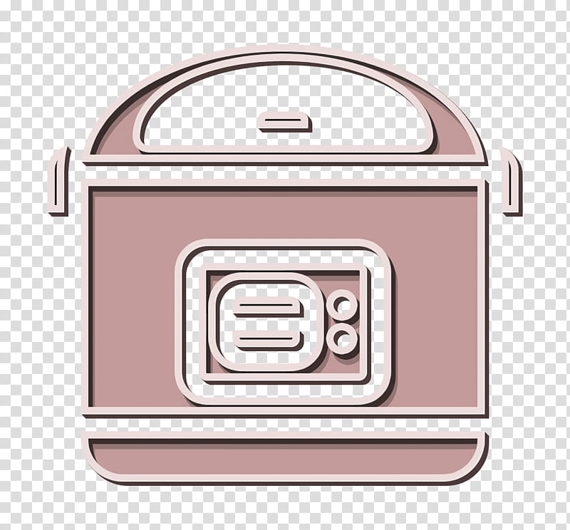 Household appliances icon Furniture and household icon Rice cooker icon, Meter transparent background PNG clipart