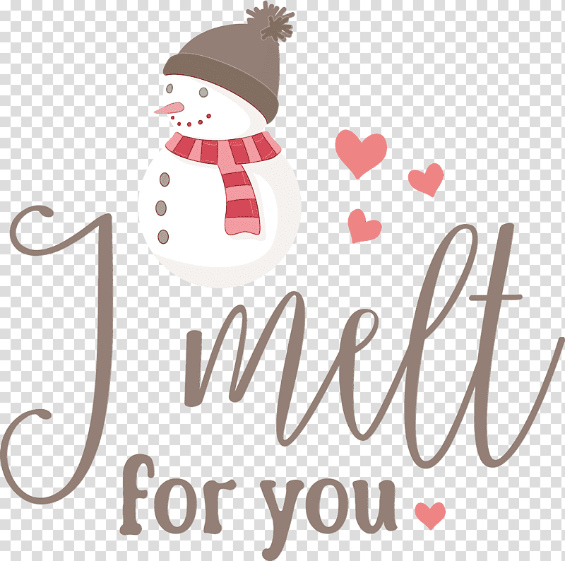 Christmas Day, I Melt For You, Snowman, Watercolor, Paint, Wet Ink, Logo transparent background PNG clipart