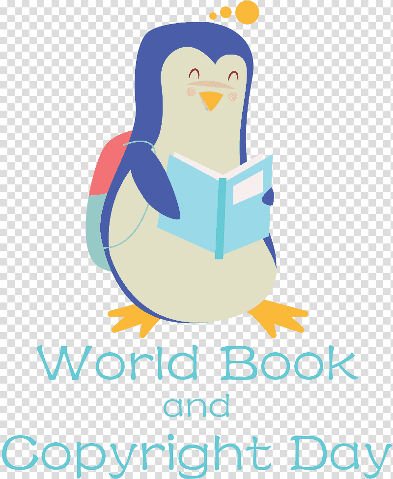 World Book Day World Book and Copyright Day International Day of the Book, Penguins, Birds, Logo, Flightless Bird, Beak, Text transparent background PNG clipart