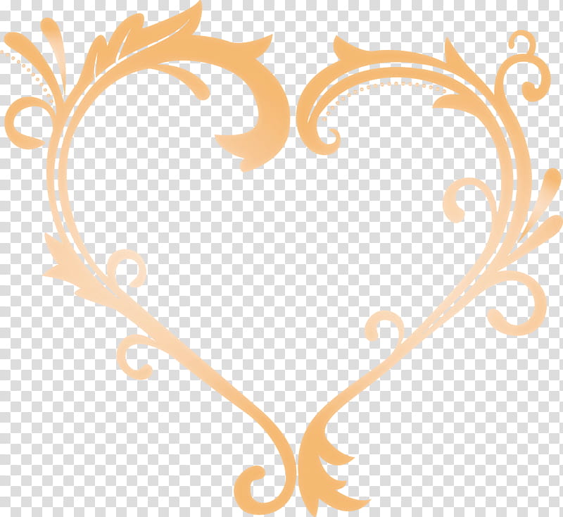 spring frame decoration frame, Heart, Ornament transparent background PNG clipart