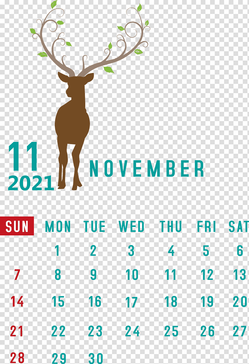 November 2021 Calendar November 2021 Printable Calendar, Almaty, Reindeer, Nursultan, Logo, Meter, Tree transparent background PNG clipart