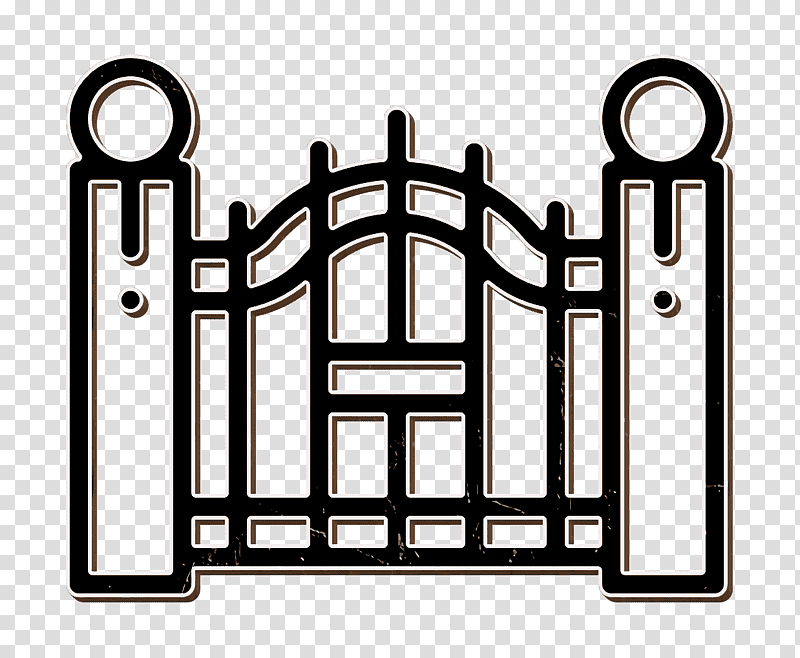 City icon Gate icon, Fence, Wicket Gate, Fence Gate, Stairs, Mechanical Engineering, Balustrade transparent background PNG clipart