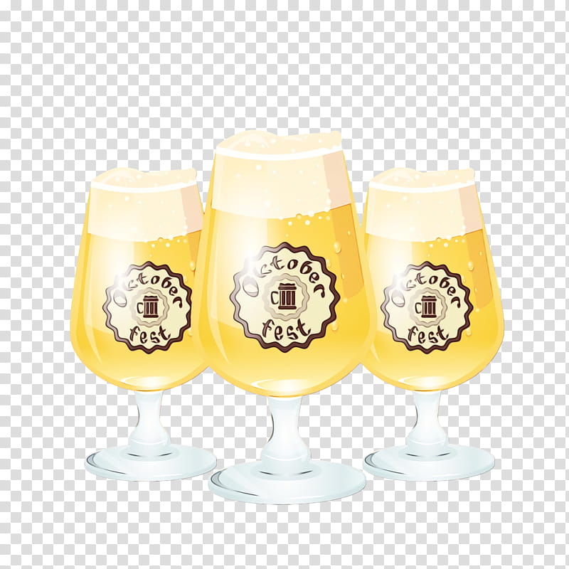 Wine glass, Oktoberfest, Volksfest, Watercolor, Paint, Wet Ink, Beer Glassware, Champagne Glass transparent background PNG clipart