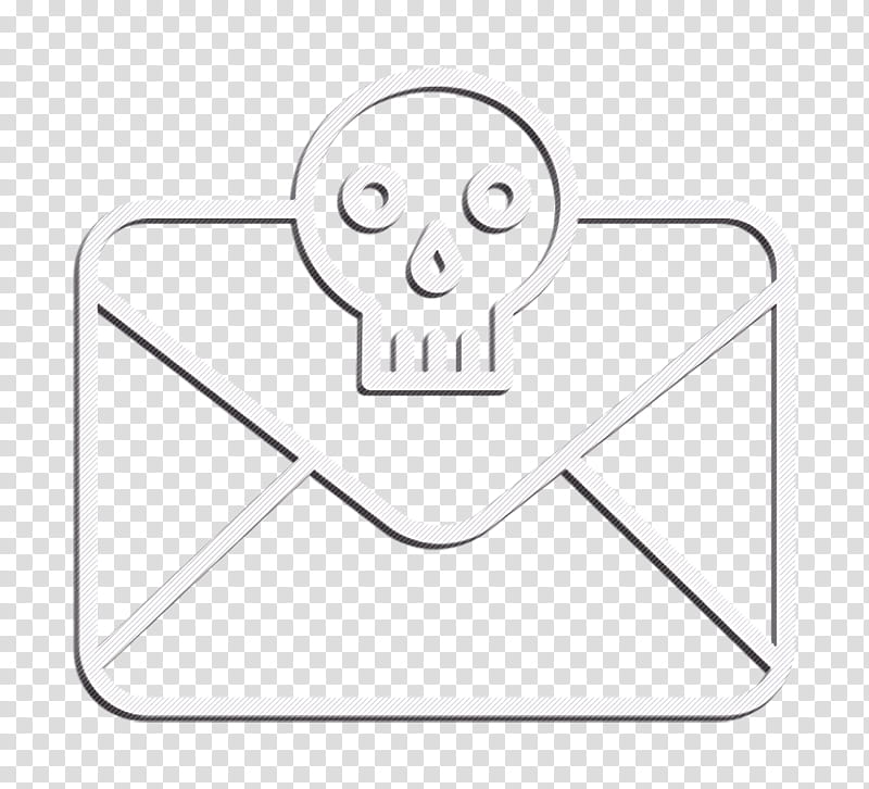 Cyber icon Spam icon Malware icon, Black, Text, Sign, Signage, Symbol, Line, Logo transparent background PNG clipart