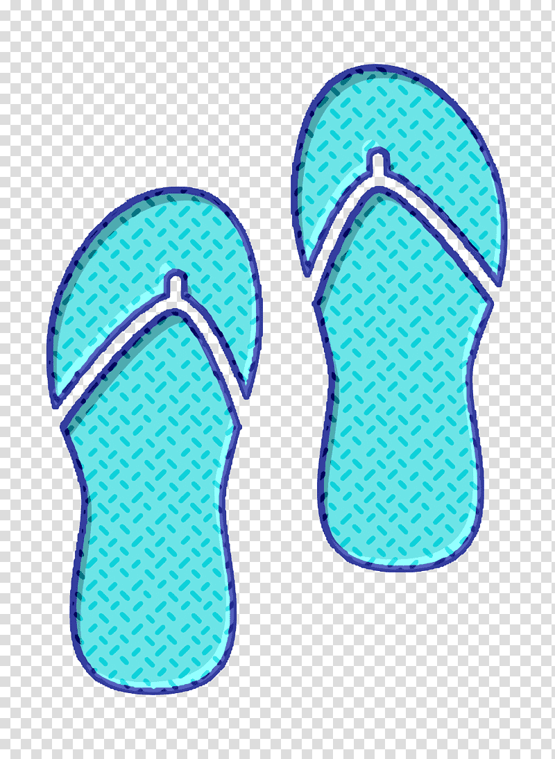 fashion icon Spa and relax icon Walk icon, Flipflops, Sandal, Walking Shoe, Line, Microsoft Azure, Mathematics transparent background PNG clipart