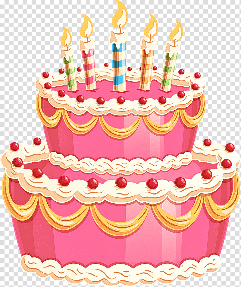 Birthday cake, Buttercream, Cake Decorating, Sugar Paste, Royal Icing, Confectionery, Cuisine transparent background PNG clipart