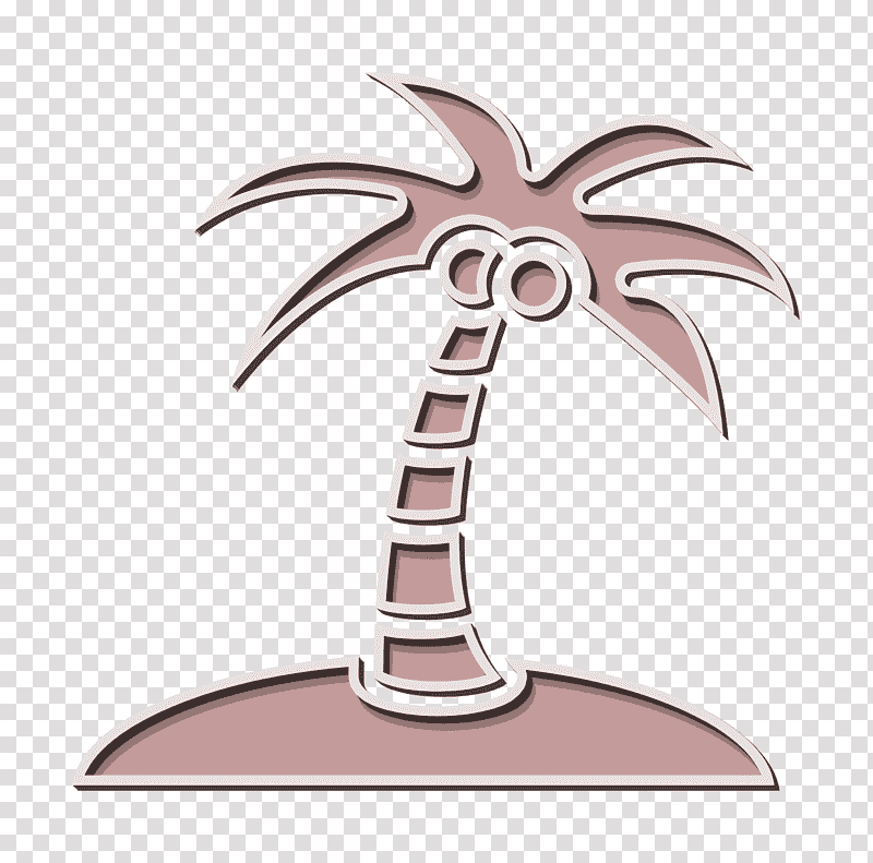 Coconut icon Coconut tree on an island icon Several icon, Nature Icon, Plants, Palm Trees, Silhouette, Black And White
, Drawing transparent background PNG clipart