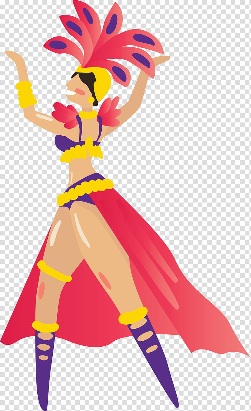 Carnaval Carnival Brazilian Carnival, Costume Design, Cartoon, Character, Yellow, Line, Character Created By transparent background PNG clipart