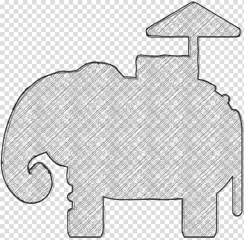 Thailand icon Elephant icon, African Elephants, Dog, Indian Elephant, Meter, Line Art transparent background PNG clipart