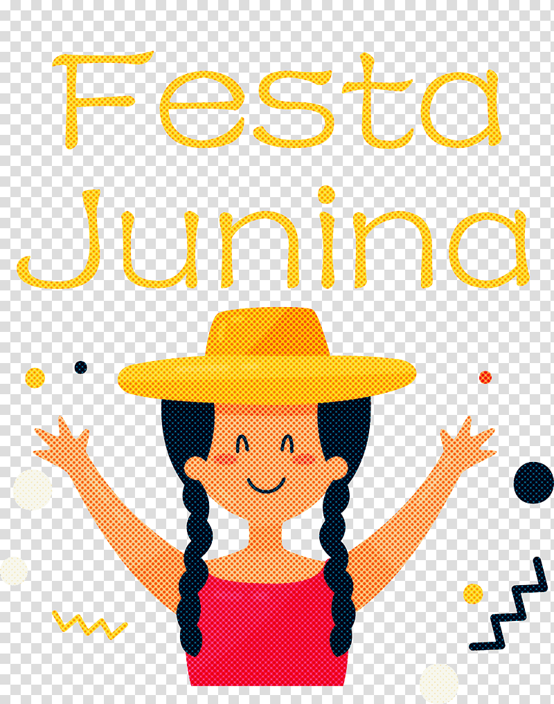 Festa Junina June Festival Brazilian harvest festival, Yellow, Smiley, Icon Pro Audio Platform, Line, Happiness, Meter transparent background PNG clipart