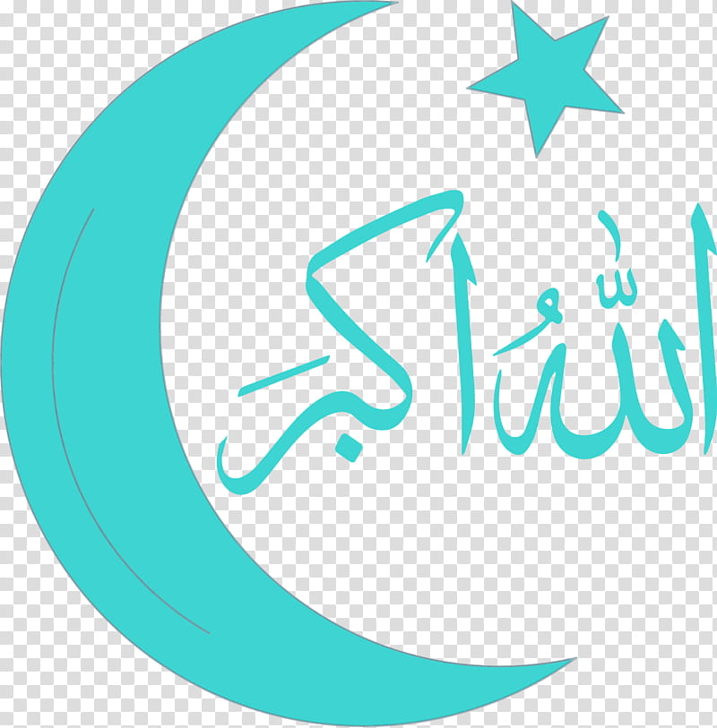 aqua turquoise teal logo font, Eid Al Fitr, Islamic, Muslims, Ramadan, Eid Al Adha, Watercolor, Paint transparent background PNG clipart